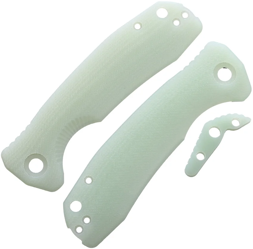 Honey Badger Knives Medium Handle Set Jade G-10