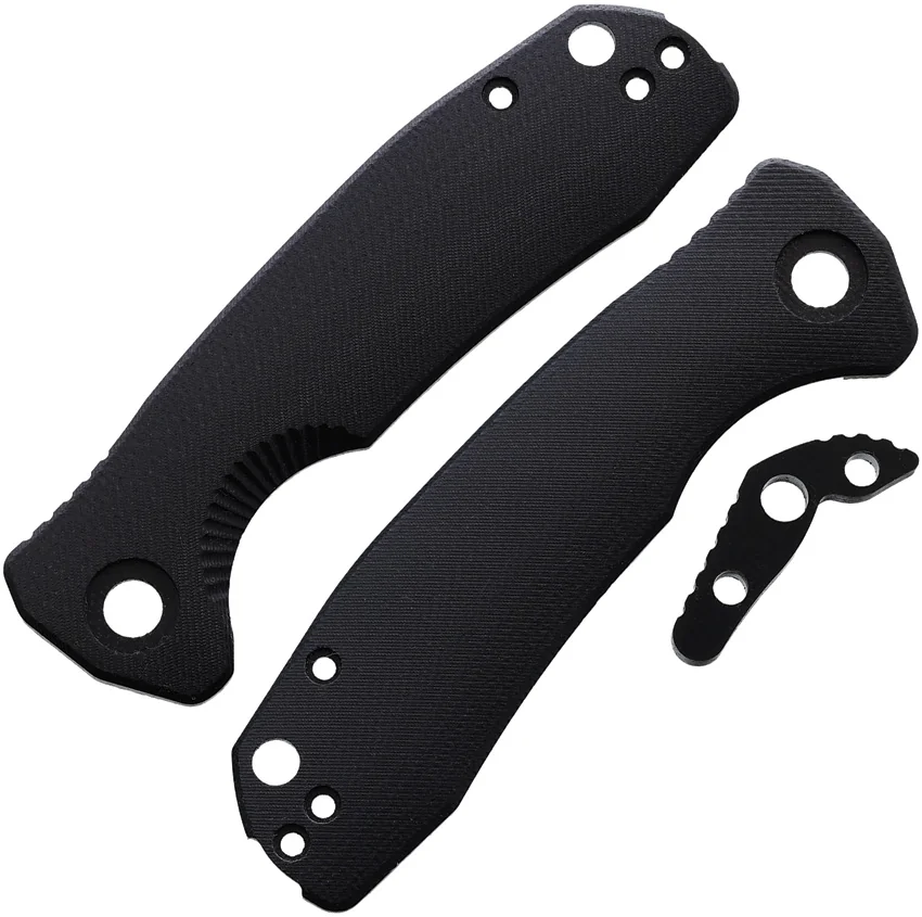 Honey Badger Knives Small Handle Set Black G-10
