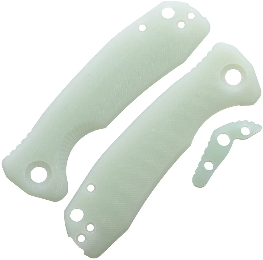 Honey Badger Knives Small Handle Set Jade G-10