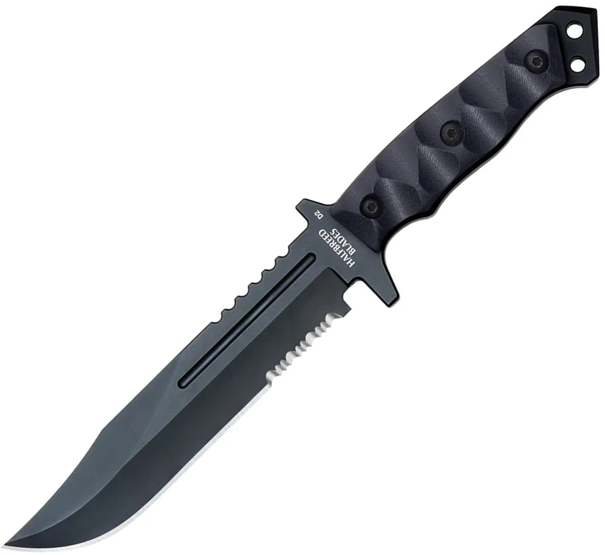Halfbreed Blades Large Infantry Knife Gen 2 Blk