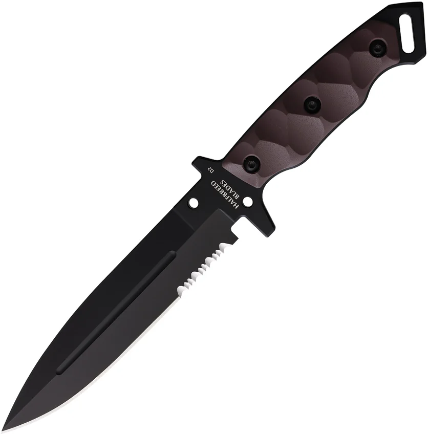 Halfbreed Blades Medium Infantry Knife BLK DE