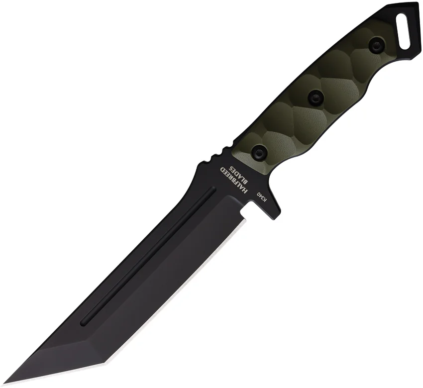 Halfbreed Blades Medium Infantry Knife Blk OD