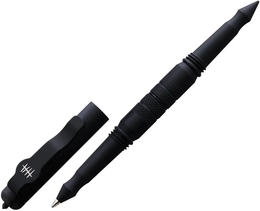 Halfbreed Blades HHA Tactical Pen Tungsten Black Aluminum (5.75")