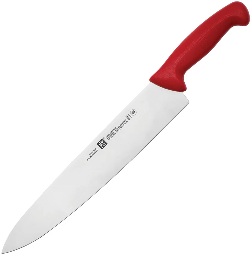 Henckels Zwilling Twin Master Chefs' Knife Red Polymer (12" Satin) 32108303