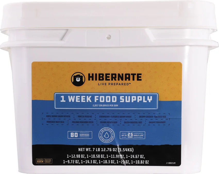 Hibernate 1 Week Premium Food Supply
