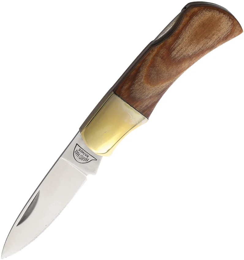 Hard Hat Small Lockback Wood