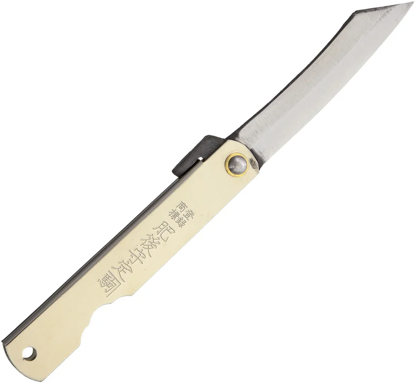 Nagao Higonokami No. 3 Friction Folder Stainless Steel (2.6" Satin)