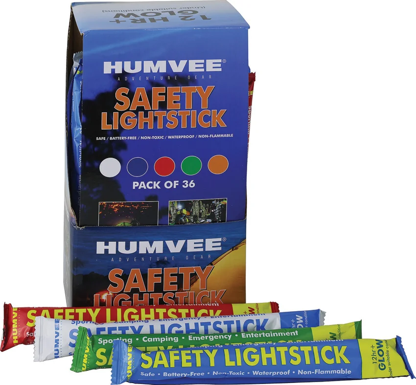 Humvee 6" Safety Glow Stick 36 Pk