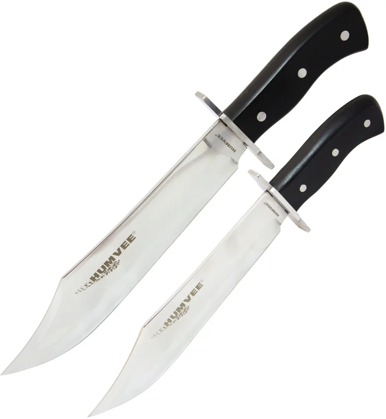 Humvee Two Piece Bowie Knife Combo