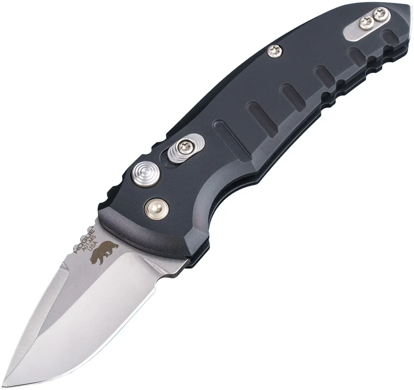Hogue Auto CA Legal A01 Microswitch Auto Knife Black (1.8" SW)
