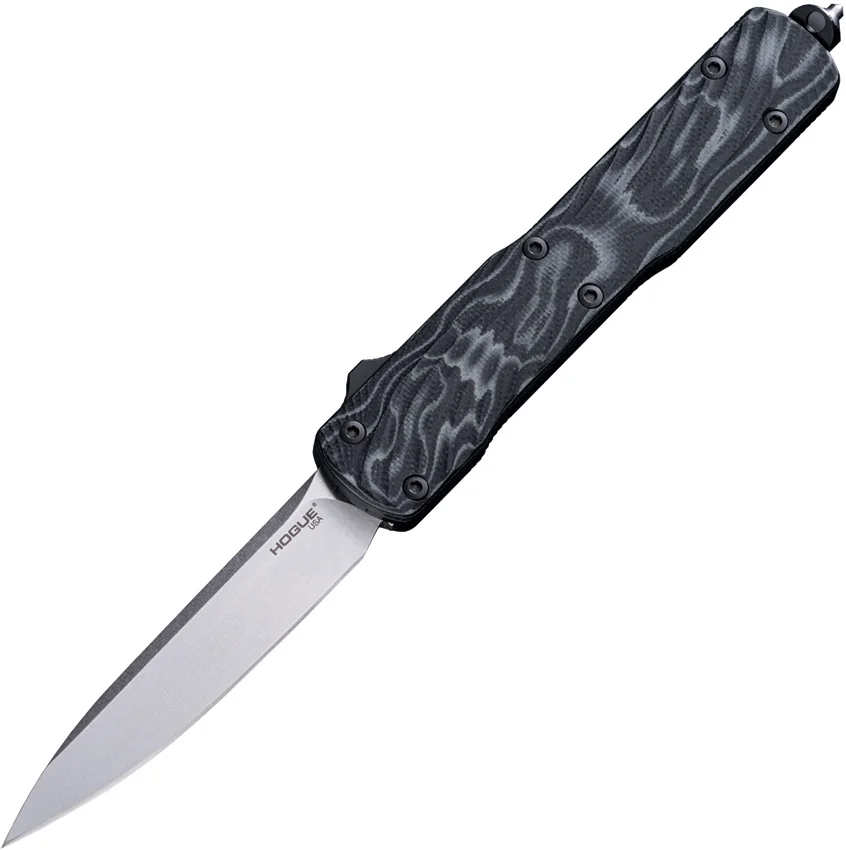 Hogue Knives Counterstrike OTF Auto Knife Black G-Mascus (3.5" Tumbled)