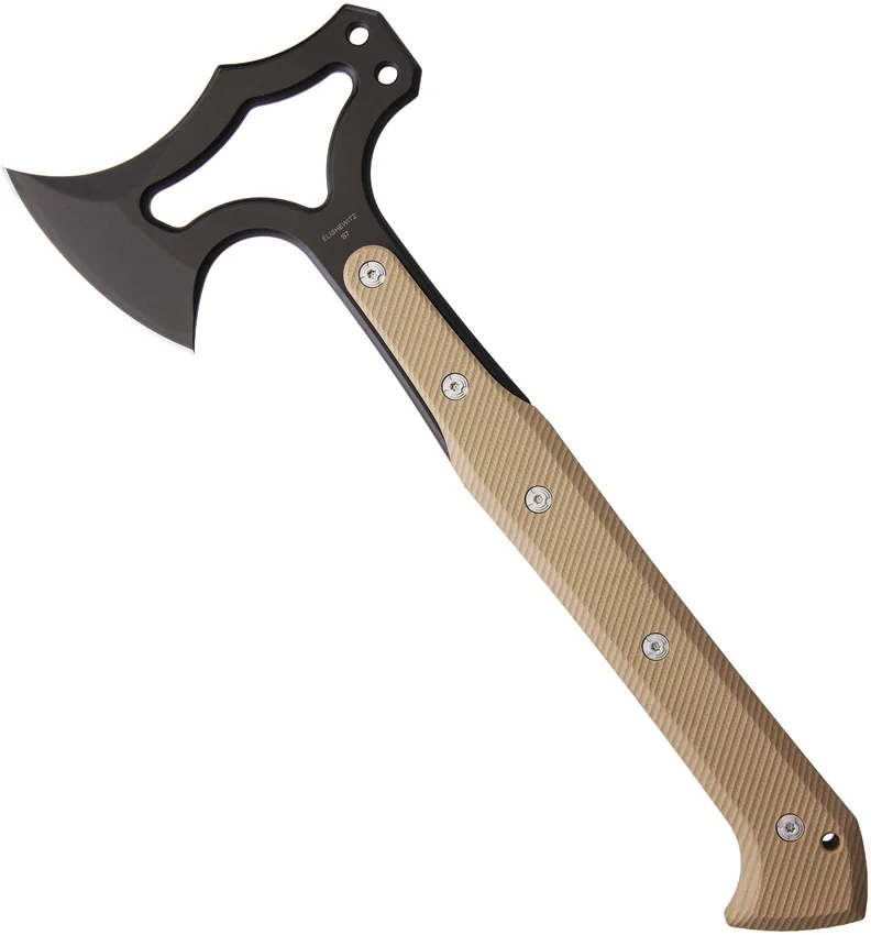 Hogue Knives 14" EX-T01 Tomahawk Axe FDE G-10