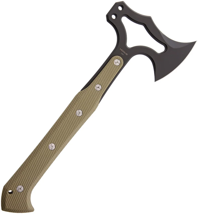 Hogue Knives 14" EX-T01 Tomahawk Axe OD Green G-10