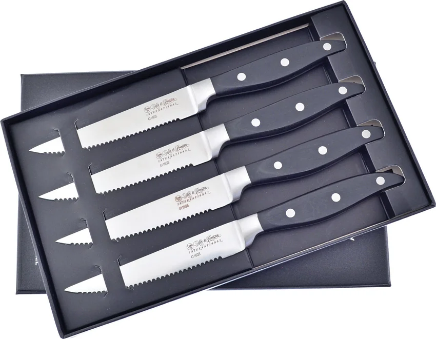Hen & Rooster Steak Knife Set 4pc