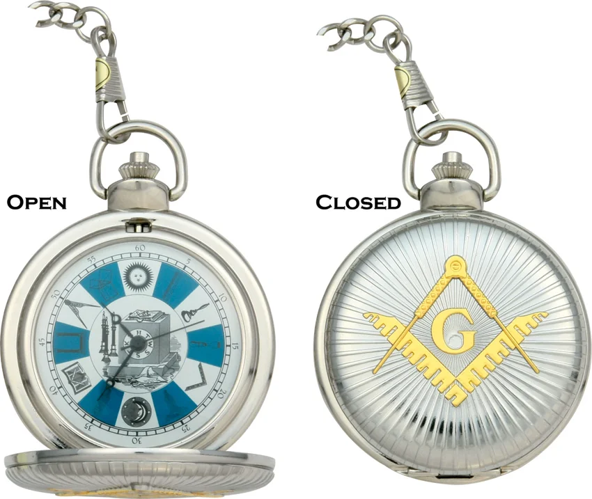 Infinity Masonic Pocket Watch
