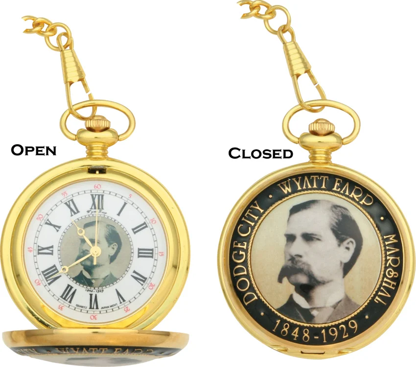 Infinity Wyatt Earp Pocket Watch
