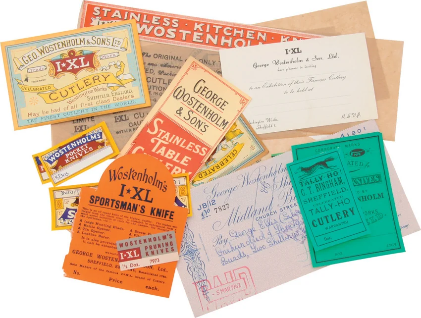IXL Cutlery Box Label Assortment