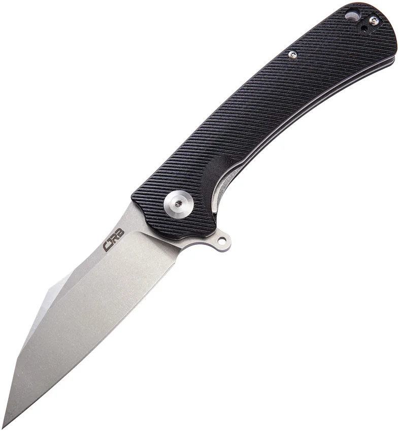 CJRB Cutlery Talla Liner Lock Knife Black G-10 (3.25" D2 Stonewash) J1901-BKC