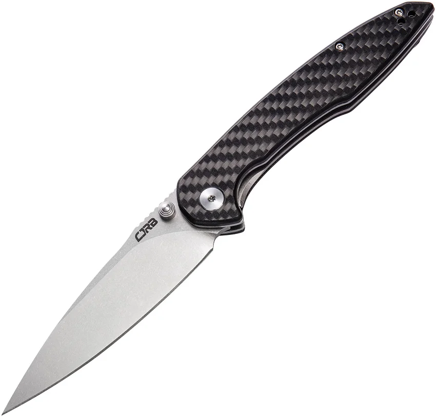 CJRB Cutlery Centros Liner Lock Knife Carbon Fiber (3.625" D2 SW) J1905-CF