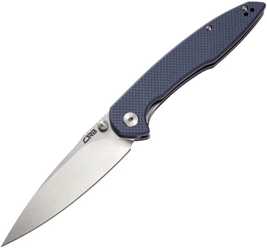 CJRB Cutlery Centros Liner Lock Knife Gray G-10 (3.625" D2 Stonewash) J1905-GYF
