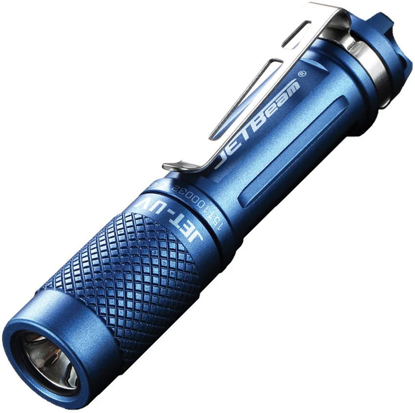 JETBeam JET-UV Ultraviolet Flashlight Blue 3535-UV-365nm LED