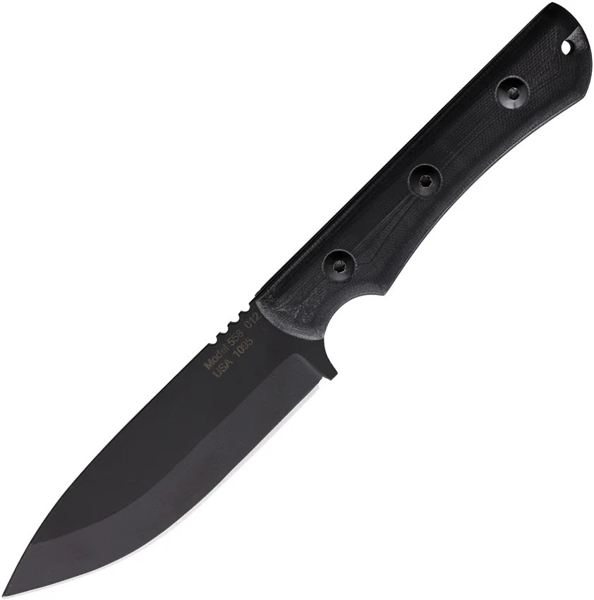 Jason Perry Blade Works Camp Knife Spear Point