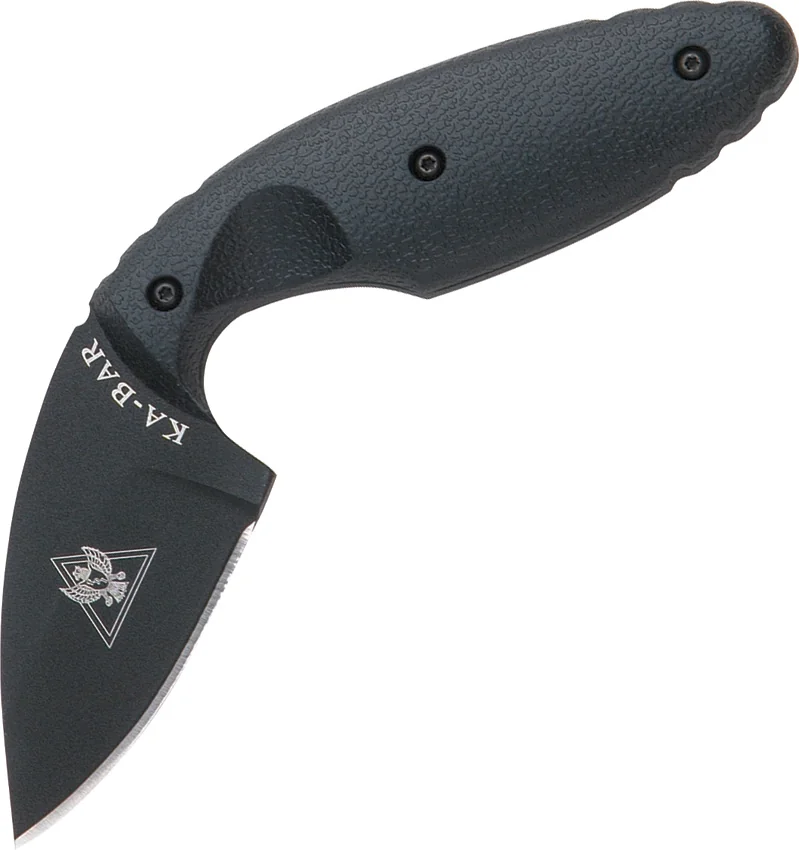 Ka-Bar Small TDI Law Enforcement Fixed Blade Knife (2.31" Black) 1480