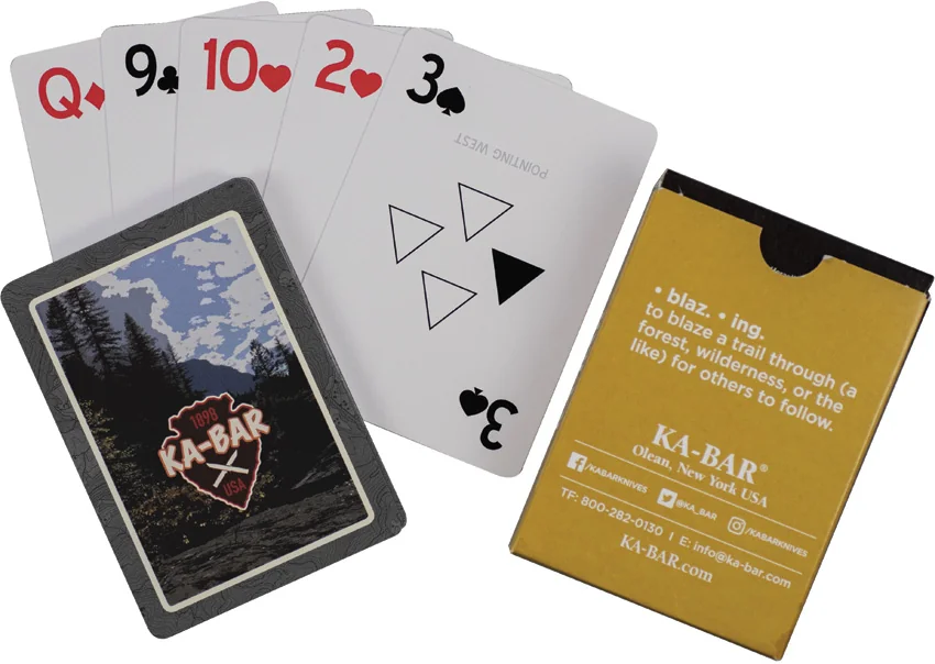 Ka-Bar Standard Issue Playing Cards Tactical Field Deck