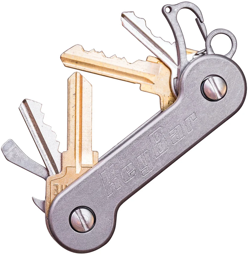 KEY-BAR Preamble Titanium Premium Pocket Key Holder/Organizer