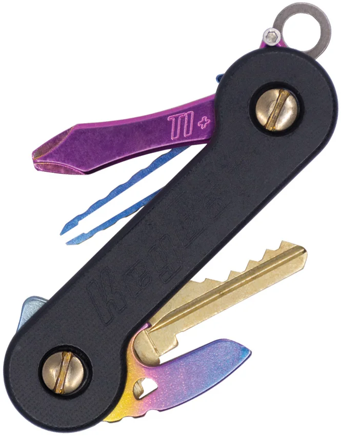 KEY-BAR Preamble Black G-10 Pocket Key Holder/Organizer