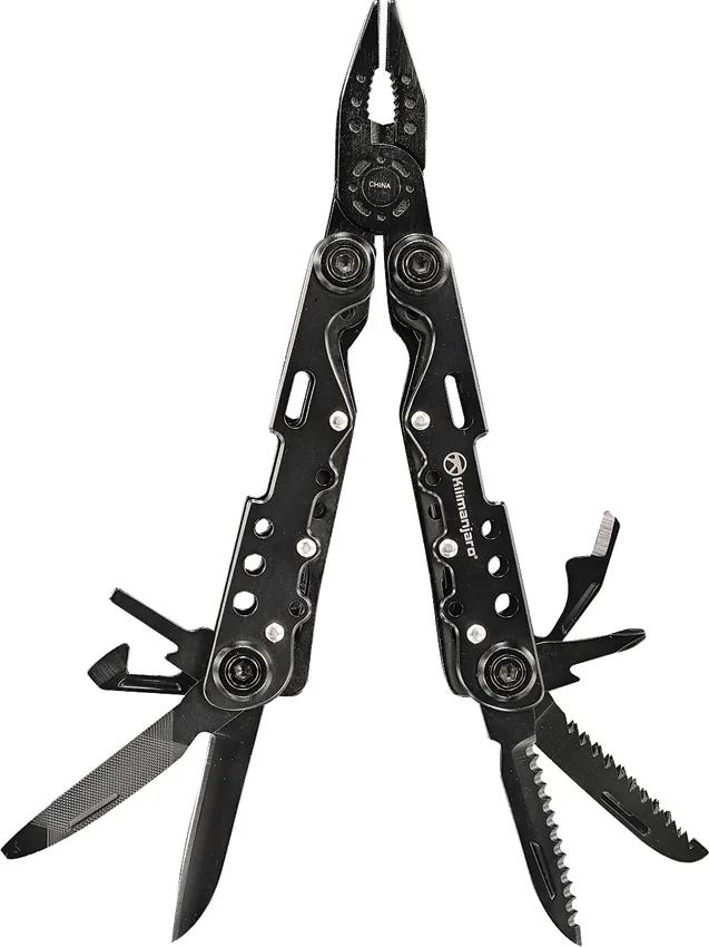 Kilimanjaro Ballast 14-1 Multi-Tool Black Aluminum (910053)