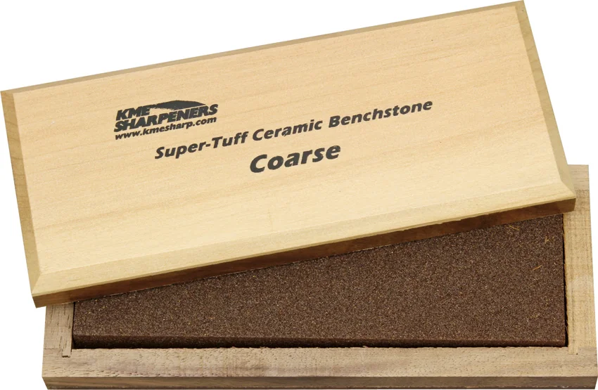 KME Sharpeners "Super-Tuff" Bench Ceramic Sharpening Stone - Coarse Grit