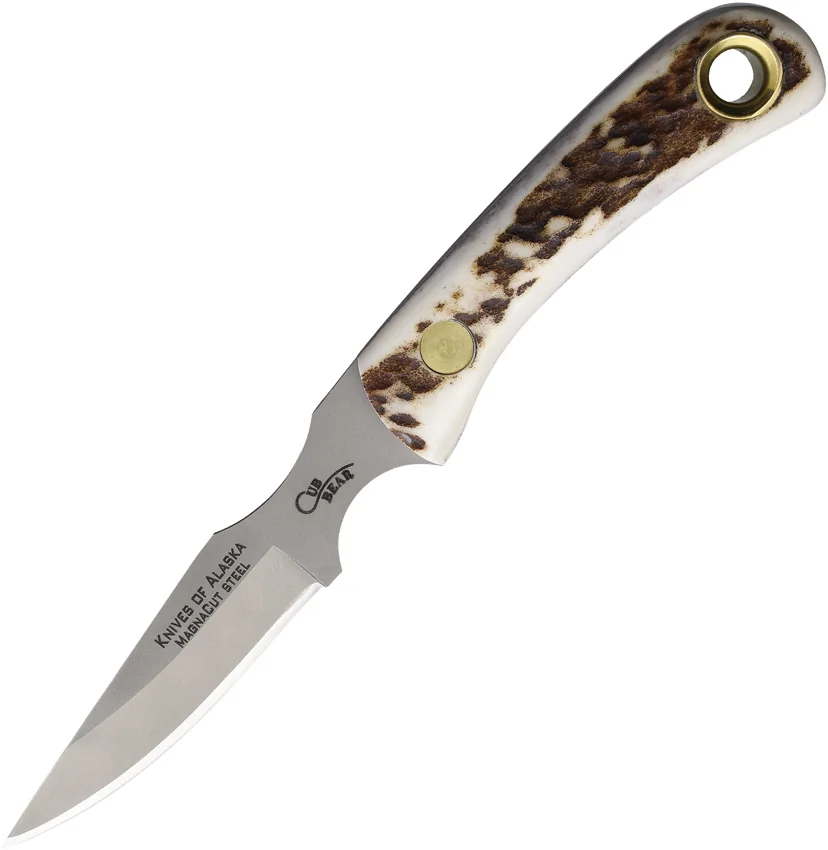 Knives Of Alaska Cub Bear Magnacut Stag
