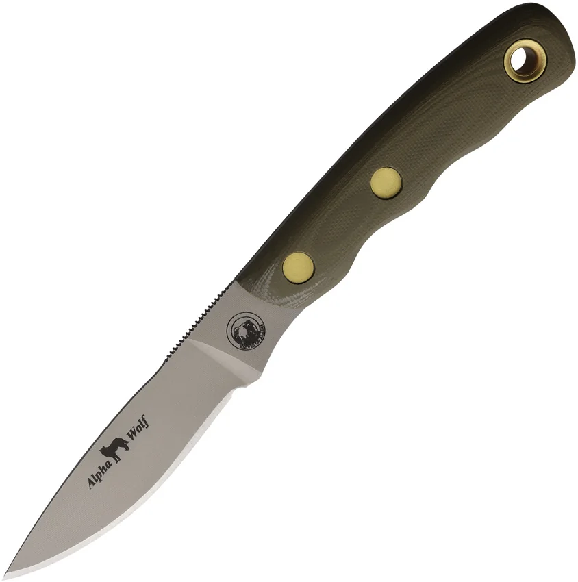 Knives Of Alaska Alpha Wolfe S30V G10 OD