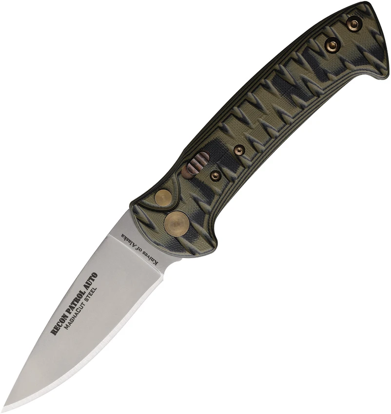 Knives Of Alaska Auto Recon Patrol Button Lock