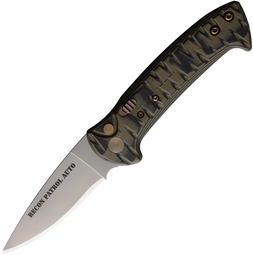 Knives Of Alaska Auto Recon Patrol Button Lock