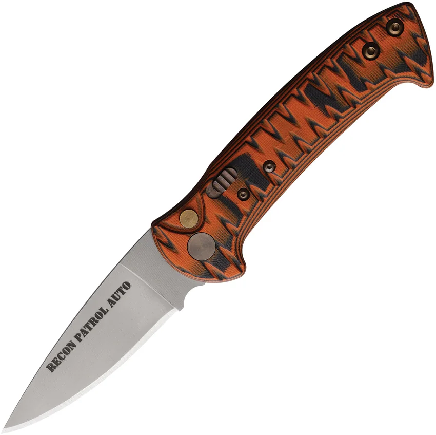 Knives Of Alaska Auto Recon Patrol Button Lock