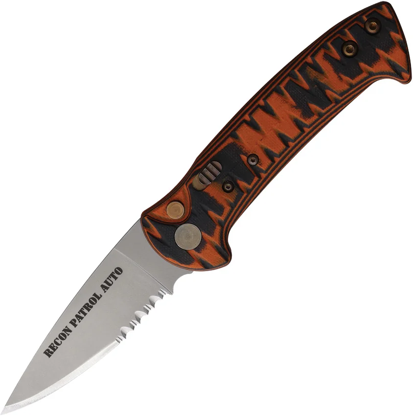 Knives Of Alaska Auto Recon Patrol Button Lock
