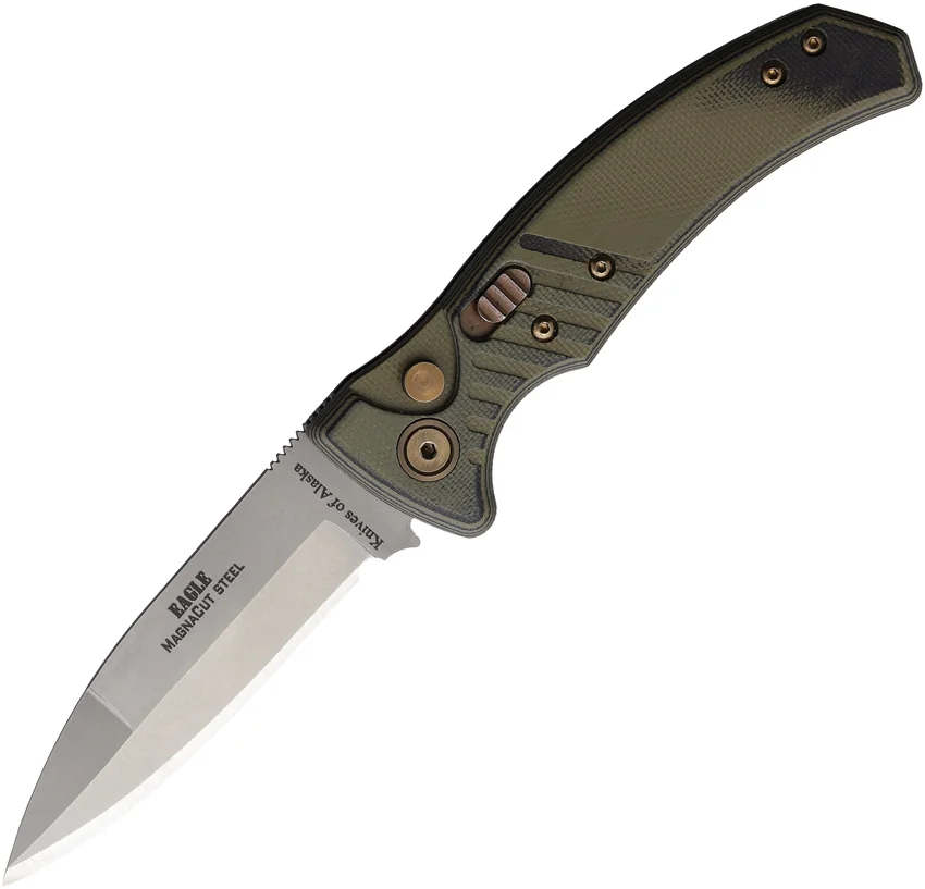 Knives Of Alaska Auto Eagle Button Lock OD