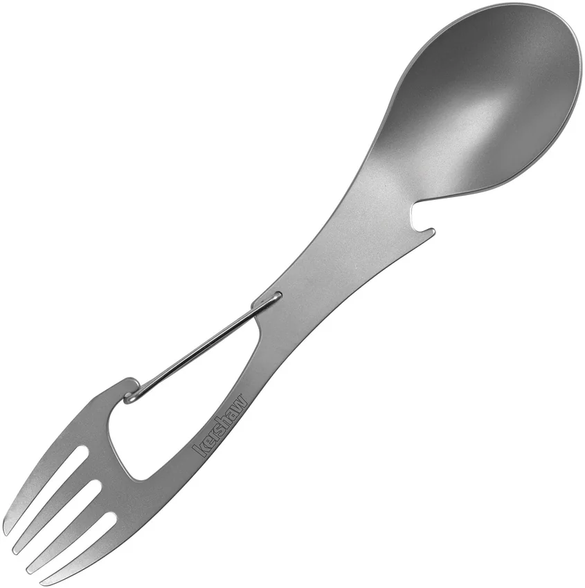 Kershaw Ration XL Stainless Steel Spork Multi-Tool (Bead Blast) 1145X