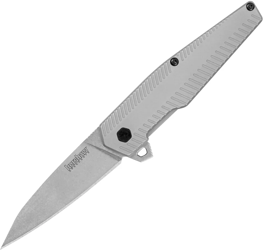 Kershaw Achieve Assisted Opening Frame Lock Knife Steel (2.75" Stonewash)
