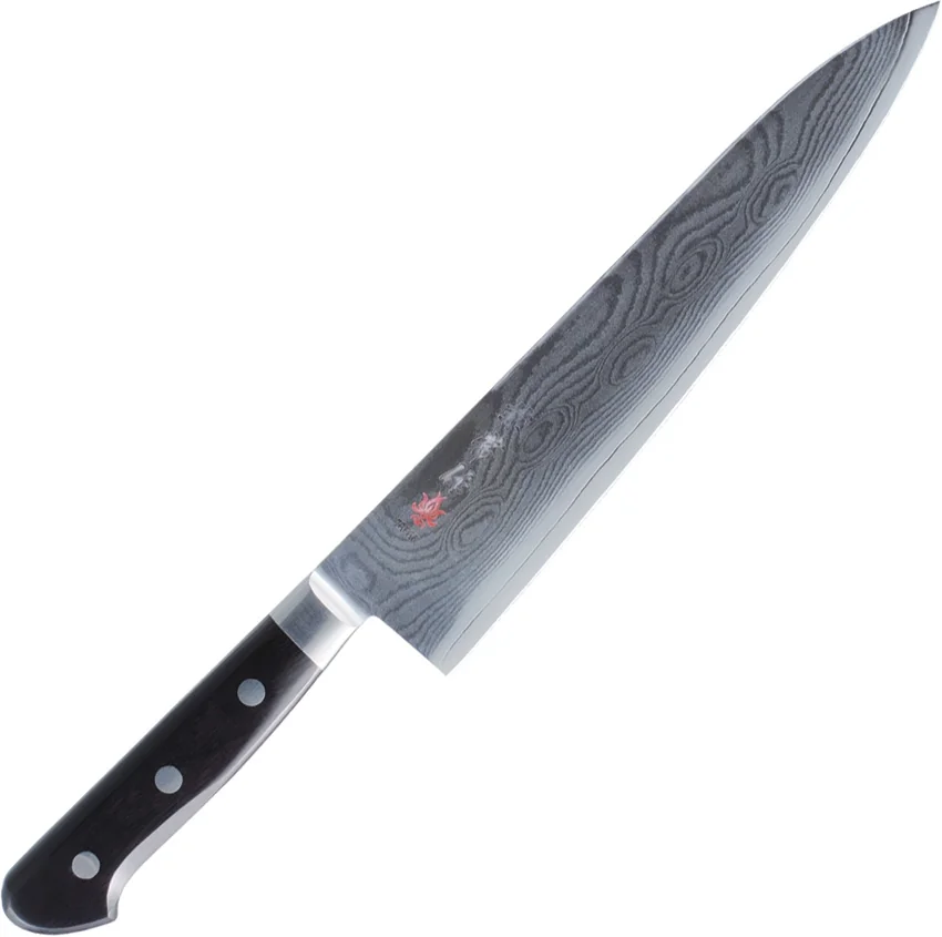 Kanetsune Medium Gyuto Chef's Knife 13.125" Black Wood KT-102