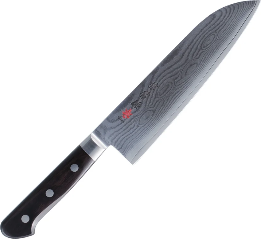 Kanetsune 7.5" Santoku Knife Black Wood KT-103