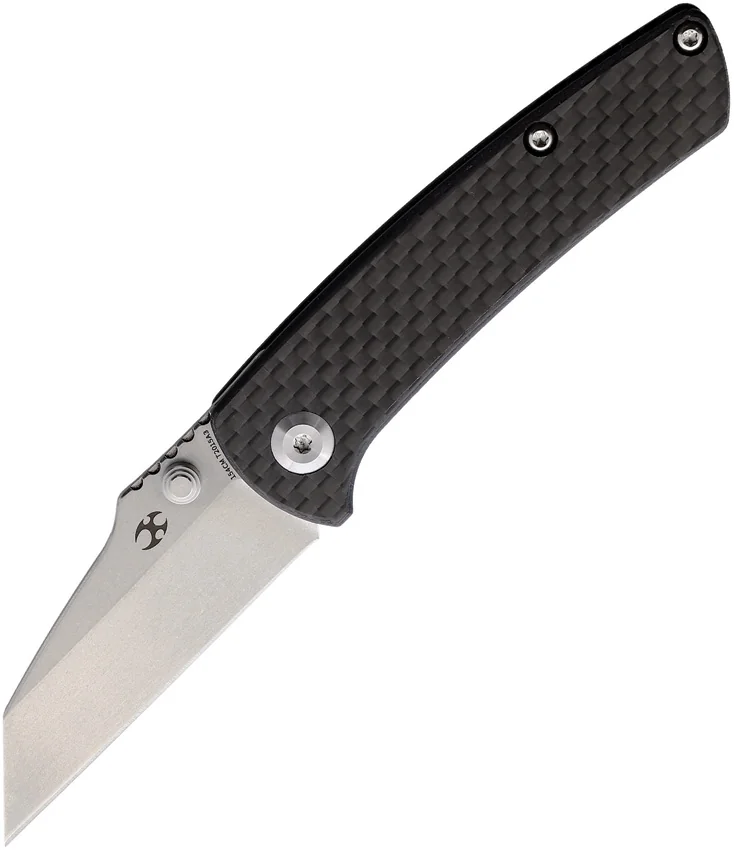 Kansept Knives Little Main Street Liner Lock Knife Carbon Fiber (2.2" Satin)