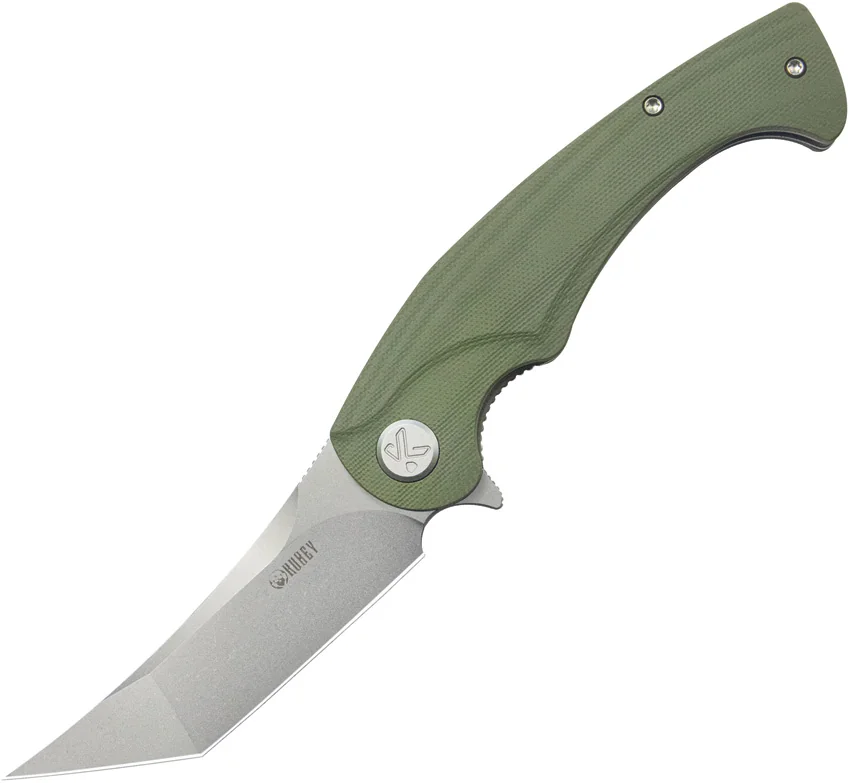 Kubey Scimitar Linerlock Tanto OD