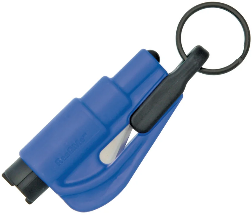 ResqMe Quick Car Escape Tool Key Chain - Blue