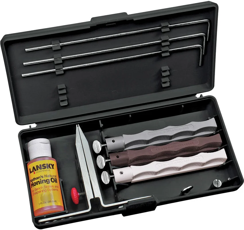 Lansky Arkansas Natural Sharpening System LKNAT