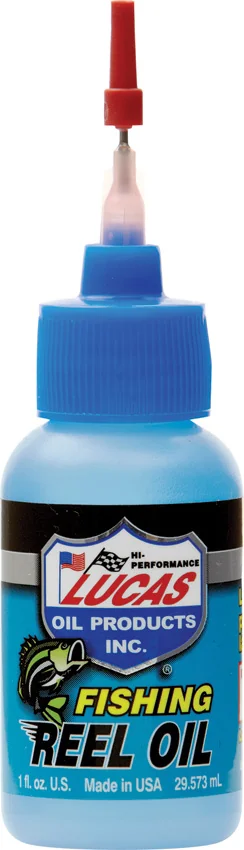 Lucas Oil Fishing Reel and Knife Oil