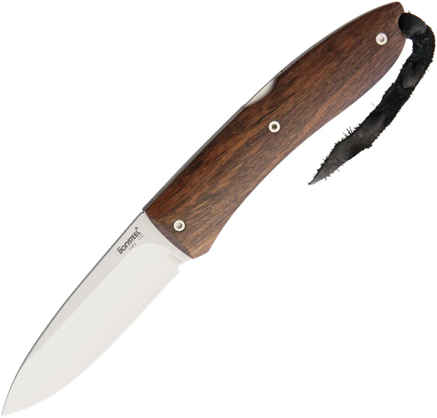 LionSTEEL Knives Opera Lockback Santos Wood