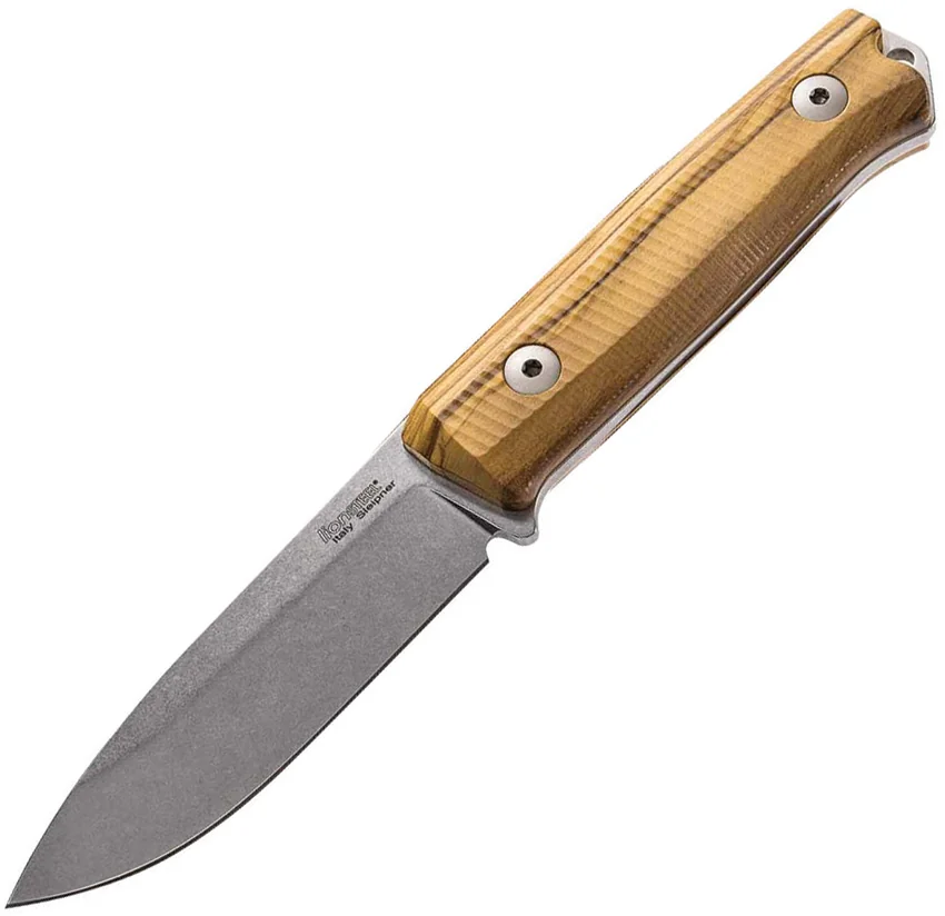 LionSTEEL Knives Bushcraft B40 Olive Wood